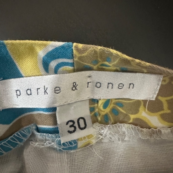 Parke & Ronen Swim Trunks 30" waist 4" inseam Gently worn 92% cotton /8% spandex - Picture 4 of 4